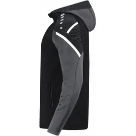 Jako Performance Kapuzenjacke Herren schwarz/anthra light XXL