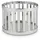 APS Korb Plus Aufbewahrungskorb Ø 15 x 15 x 11 cm silber