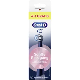 Oral-B iO Sanfte Reinigung Aufsteckbürste schwarz 5 St.