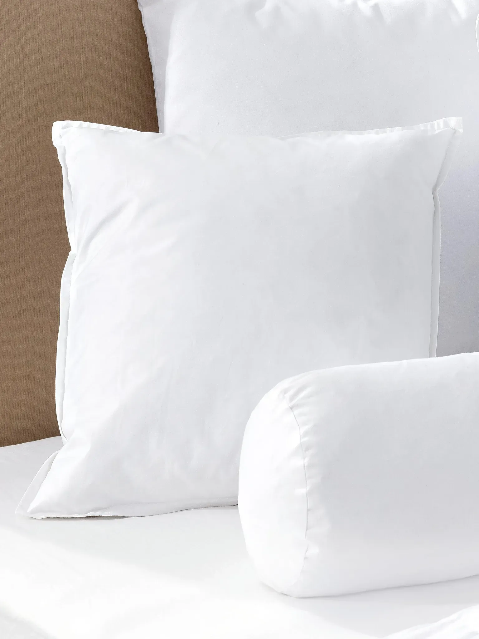 Le coussin en duvet env. 40x40 cm  Kauffmann blanc