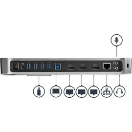 Startech StarTech.com USB3DOCKH2DP ULTRA HD