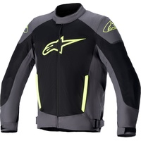 Alpinestars T-SP X Superair Textiljacke - Grau/Schwarz/Neon-Gelb / S