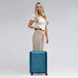 pactastic Collection 01 Cabin 4-Rollen 55 cm / 41 l türkis/blau