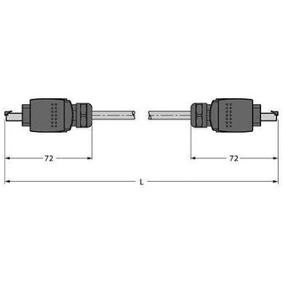 Turck Leitung für Industrial AIDA-GC-A #6936456