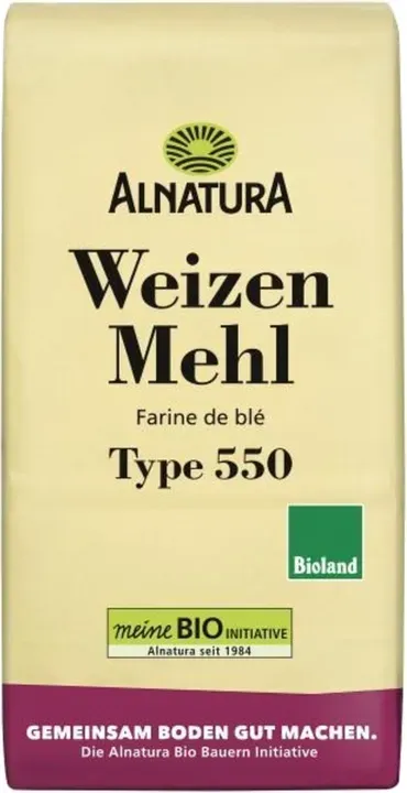 Alnatura Bio Weizenmehl Type 550 1 kg