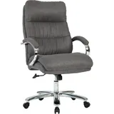 Duo Collection Chefsessel Kunstleder Grau