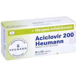Aciclovir 200 Heumann Tabletten 25 St