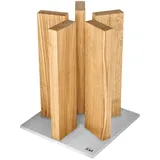 Kai Messer Magnet-Messerblock, Braun, Metall, 9.92x9.84x12.6 cm, Kochen, Küchenmesser, Messerblöcke