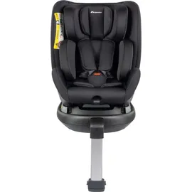 Bebeconfort EvolveFix Plus i-Size, Autositz 360 Drehbar, 0–12 Jahre, 40–150 cm, ISOFIX Kindersitz Drehbar, 10 Kopfstützenpositionen, 4 Liegepositionen, Seitenaufprallschutz, Funktionsgewebe,Black Mist