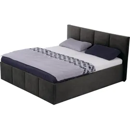 Halmon Schlafkomfort Betten Dalas 200 x 200 cm H3 Anthrazit