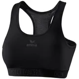 Erima Damen Bra Sport-Bra, schwarz, 34