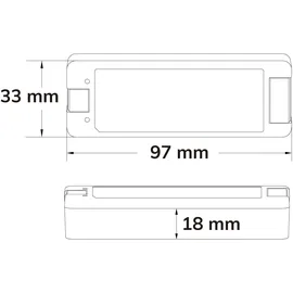 ISOLED Sys-Pro Push Funk Dimmer