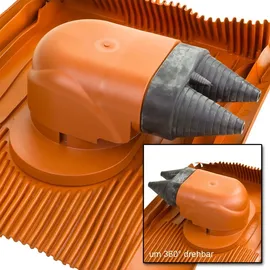 Klüber Klöber Venduct DUO Solardurchführungs-set rot Universal