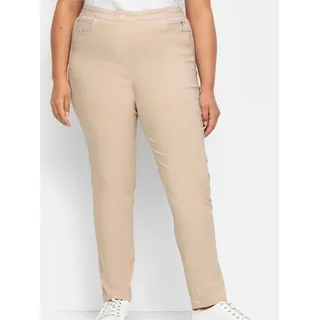 Sieh an! Jerseyhose komfortabel Braun 24