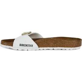 Birkenstock Madrid Birko-Flor Lack schmal patent white 41