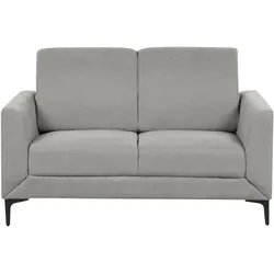 Sofa FENES Stoff Grau 2-Sitzer