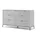 Vicco Eliza 140 x 81 x 42 cm Grau