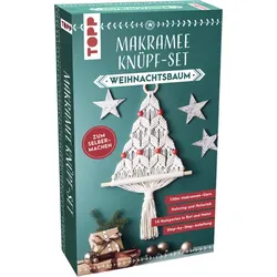 TOPP 18294 Makramee Knüpf-Set Weihnachtsbaum | Kaya, Sema