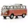 Schuco VW T1 Camper Orange/Weiß 1:18