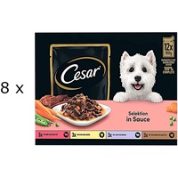 Cesar Selektion Fleisch und Gemüse in Sauce 96 x 100 g