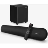 100W TV Soundbar 2.1 Drahtloser Bluetooth-Lautsprecher Heimkinosystem Soundbar 3D-Surround-Fernbedienung mit Wandhalterung