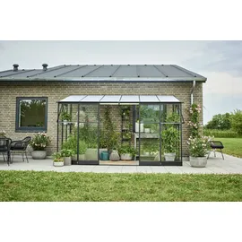 Juliana Halls Gewächshaus Qube Lean-to 612 Schwarz