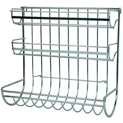 Küchenleiste mit Rollenhalter Küchenrollenhalter Frischhaltefolie Alufolie