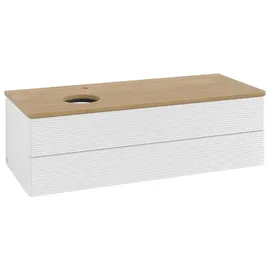 Villeroy & Boch Antao Waschtischunterschrank 1200x360x500mm mit Beleuchtung mit Struktur FK/AP: GF/1