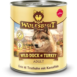 Wolfsblut Wild Ente &Truthahn mit Kartoffeln 6 x 800 g