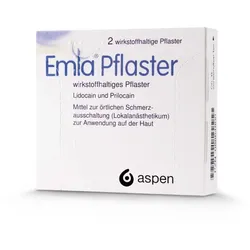 EMLA Pflaster 2X1 St Pflaster
