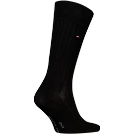 Tommy Hilfiger Premium Rib Crew Socken Schwarz 45-46