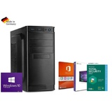 KOMPLETT PC Büro Computer INTEL I5 8GB DDR4 250GB SSD Windows 10 & MS OFFICE 15