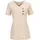Tunikashirt "Shirttunika", Damen, Gr. 52, grau (stein), 100% Baumwolle, unifarben, V-Ausschnitt, Shirts