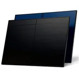 sunniva SUNNIVA® Solarmodul 2x 500 W FULL BLACK Bifazial Glas/Glas PV Modul Solarpanel - PMax 1000W (2x500W) Bifacial N-Type, für Balkonkraftwerk oder PV Solar Anlage