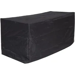 Abdeckhaube MCW-J41, Abdeckplane Schutzplane Schutzhülle, Outdoor Gartenmöbel Bank Gartenbank, anthrazit ~ 95x180x75cm