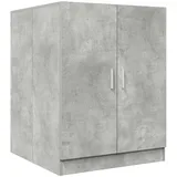 vidaXL Waschmaschinenschrank 70,5 x 71,5 x 91,5 cm Betongrau
