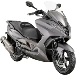 Motorroller ALPHA MOTORS "Sport Cruiser 22", grau, Motorroller & Mofas, 95 km/h, mit Lenkerschloss, B:81cm H:132cm L:218cm