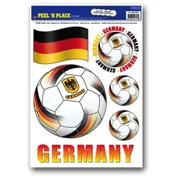 Wandsticker Fussball Deutschland WM EM