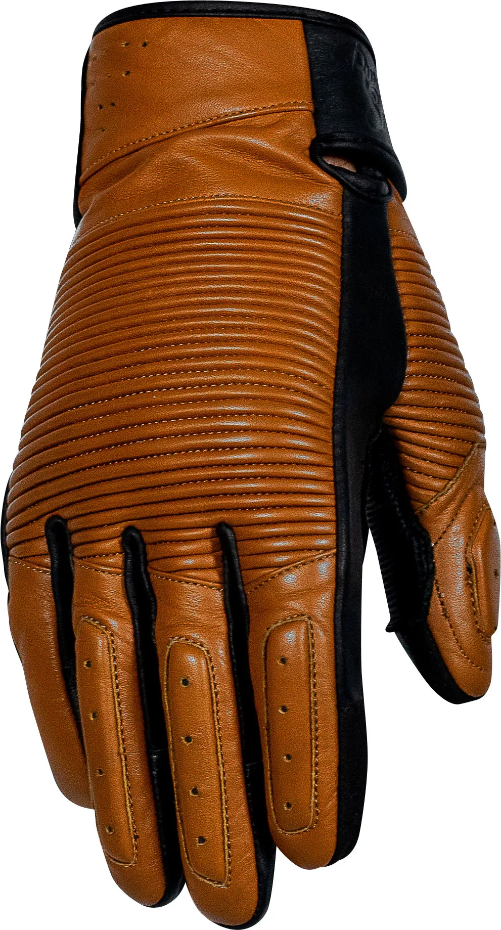 Rusty Stitches Jimmy, gants - Marron/Noir - 4XL