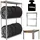 Trutzholm Reifenregal für 8 Räder 180x120x40 cm 795 kg Reifenständer Steckregal