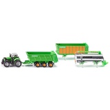 Siku 1848 - Traktor inkl. Joskin Anhängerset 1:87