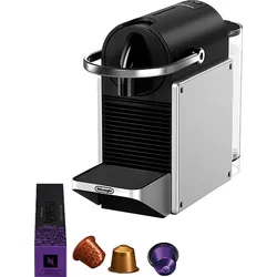 DELONGHI Pixie Re-Design EN127.S Nespresso Kapselmaschine Silber