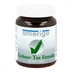 Grüner Tee Extrakt amerigo 200 mg Kapseln