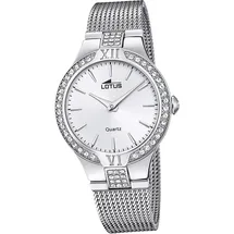 Lotus Edelstahl Damen Uhr Armbanduhr silber Elegant Classic D2UL18894/1 - Silber
