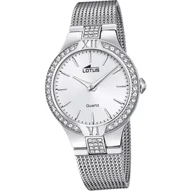 Lotus Edelstahl Damen Uhr Armbanduhr silber Elegant Classic D2UL18894/1 - Silber