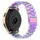 König Design Sport Ersatz Armband für Huawei Watch GT 3 46 mm Edelstahl Band Loop, Farbe:Bunt - Bunt