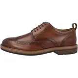 CLARKS Aldwin Limit Brogue Herren mid brown 43