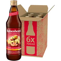 Rabenhorst 11 Plus gelb 6x700 ml). Saft