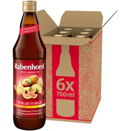 Rabenhorst 11 Plus gelb 6x700 ml). Saft