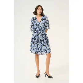 Kaffe Kleid Blusenkleid Blau 36